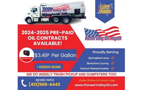 2024-2025 Pre-paid Oil Contract Available!