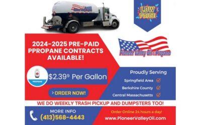2024-2025 Pre-paid Propane Contract Available!